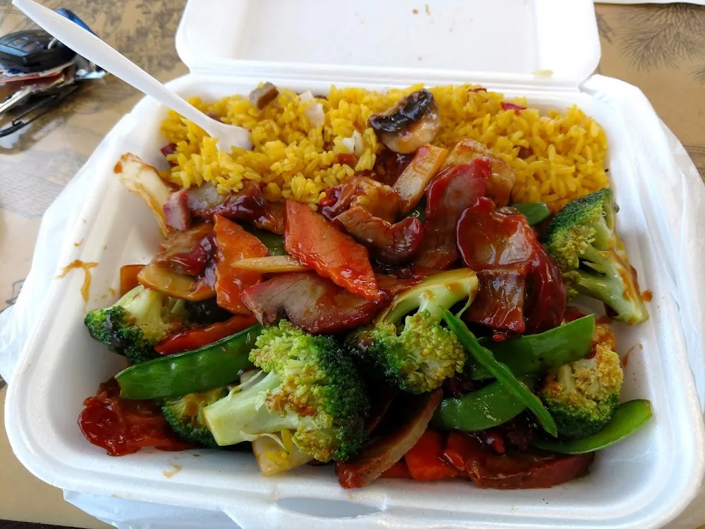 Roast Pork with Mixed Vegetables